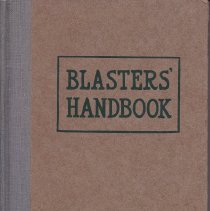 1934 Blasters' Handbook.