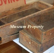 Cheese boxes from Rainey home in Clancy.