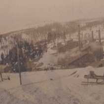 Basin Mining in the WInter.