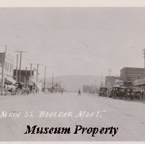 Main Street, Boulder, c1910.