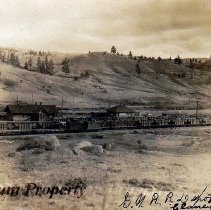 GNRR Depot at Clancy in 1903.