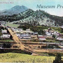 Birdseye View of Clancy in 1913.