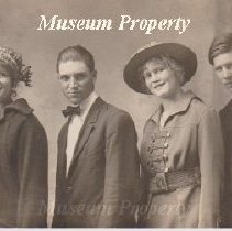 Photo postcard of Jefferson County Young Adults, c1915.