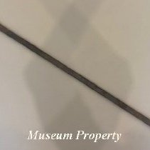 Scraper used in metalworking at Dahl Ranch.