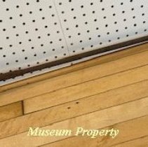 Scraper tool used in metalworking.