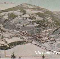 Postcard viewing Basin, Montana in 1909.