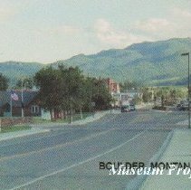 Boulder, Montana postcard.