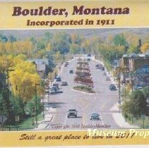 2011 Boulder, Montana postcard.