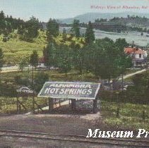 Alhambra Hot Springs postcard.