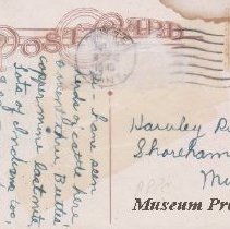 Back of postcard of Boulder Hot Springs Hotel.