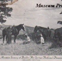 Boulder Hot Springs Hotel and Diamond S Ranch postcard.