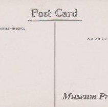 Back of postcard of Diamond "S" trail ride.