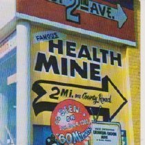 Free Enterprise Health Mine postcard.