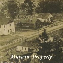 Basin School and surrounding buildings.