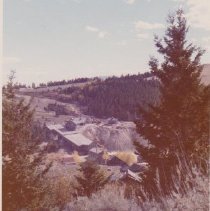 Mill at Comet, Montana before restoration.