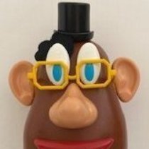Mr. Potato Head toy.