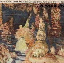 Cathedral Room at Lewis & Clark Caverns.