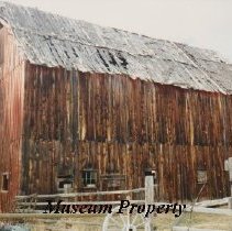 Albert Marks barn on Dutchman Creek.