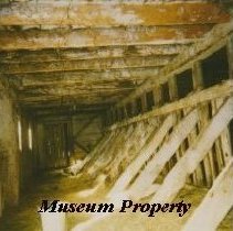 Interior of Albert Marks barn.