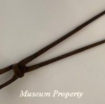 Hand forged tongs from Carlson Ranch.