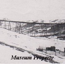 Corbin trestle in the winter time.