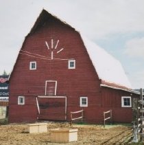 Johnson & Westover barn built 1946.