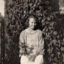 Unidentifed woman possibly at Haynes Ranch.