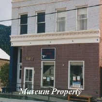 Business building in Basin, Montana.