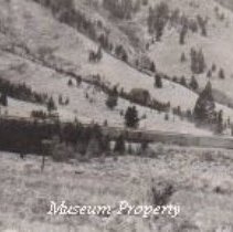 Train near Comet, Montana.