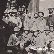 Miners at the Comet Mine.