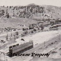 Basin townsite and Katie Mine, c. 1900.