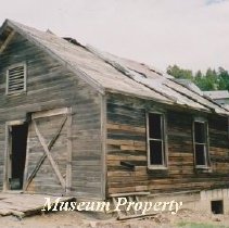 Assay house in Comet, Montana.