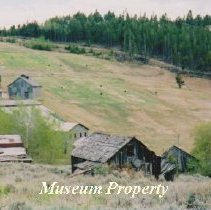 Comet Mill with reclamation project in back.