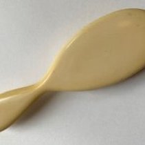 1940's hair brush from Armstrong home in Clancy.