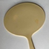 1940's celluloid hand mirror.