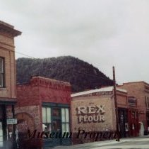 Main Street in Basin, Montana.