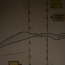 Portion of 1927 map of Clancy.