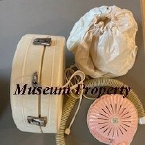 1965 hair dryer with storage case.