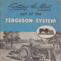 Manual for tractor and attachements.