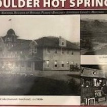 Boulder Hot Springs poster.