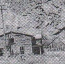 Stage station at Bernice.