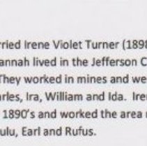 History of Oscar Hanna Family of Clancy.