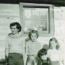 Kay, Joan, Gerry Stubblefield, unidentifed boy.