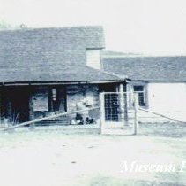 Stubblefield homestead up Lump Gulch, c. 1950.