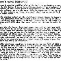 History of Stubblefield Family.