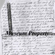 Henry McCormick Letter January 6, 1872