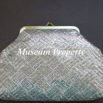 Silver Clutch Purse
