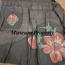 Black Organza apron
