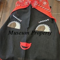 Black and Red Bandana apron