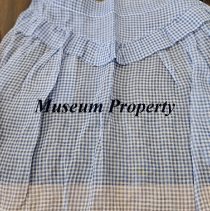 Blue & White gingham apron